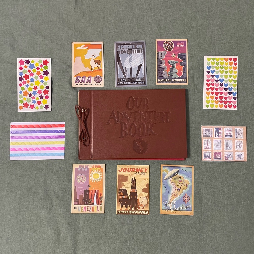 Our Adventure Book Scrapbook “Up” Inspired